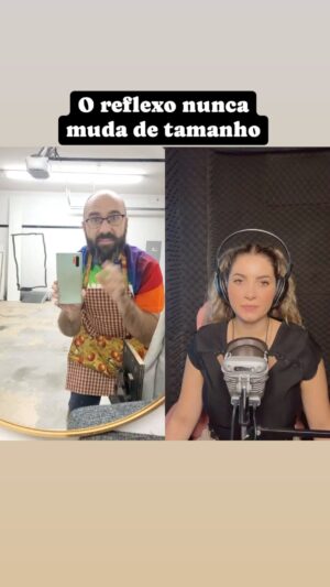 Michelle Giudice Instagram - Quantas vezes você teve que assistir pra entender? Eu, 3 😂
#tradução #espelho #reflexo #fatosinteressantes #ciencia #curiosidade