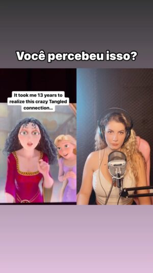 Michelle Giudice Instagram - Faz muuuuito sentido 😧😧😧 #enrolados #disney #rainhamá #vilão #misterios #eastereggs #vocesabia #filme #animação #desenhoanimado #dublagem #dublado