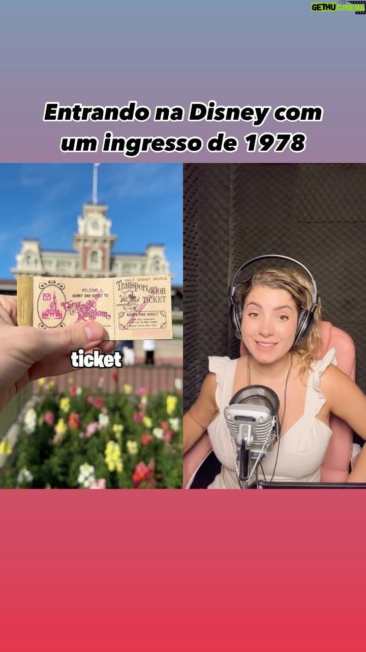 Michelle Giudice - 10K Likes - Quem não queria achar um talão desses? kkkkkk #disneyworld #disneyorlando #parquedediversao #tradução #inacreditavel #parquesdisney #viagem