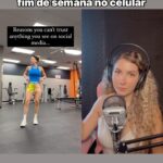 Michelle Giudice Instagram - Gente, eu não tô grávida. Só tô traduzindo o vídeo! #realidade #gravida #academia #estetica #beleza #foto #video #vidareal #saudemental #inteligenciaemocional