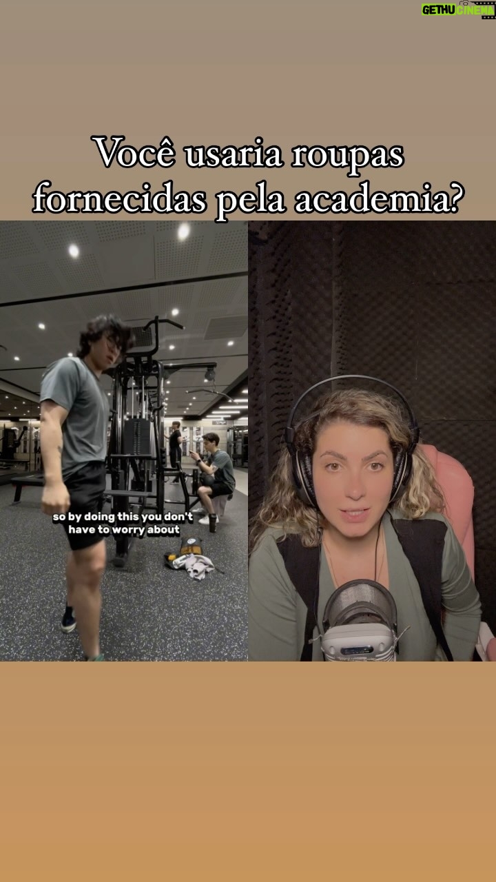 Michelle Giudice Instagram - Me diz aí nos comentários! Acho que eu ia ficar com nojo no começo mas a praticidade TALVEZ me ganhasse com o tempo… . . #tradução #academia #treino #musculação #atividadefisica #exerciciofisico #cultura #coreiadosul #coreano #esporte