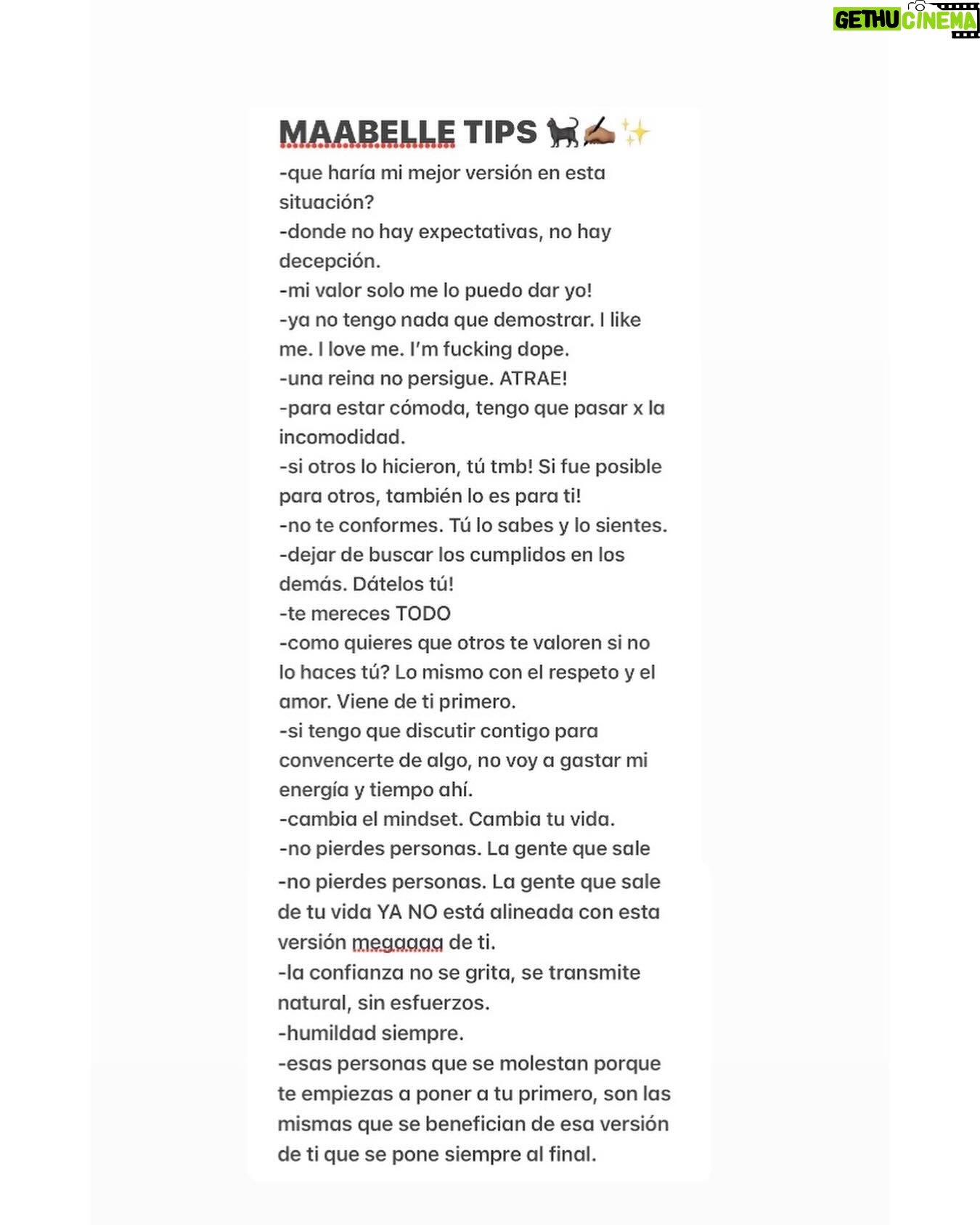Michelle González Instagram - ARIES SZN 🐈⬛ Hace un año, volví a nacer. Mudé de piel. Me reinvente, y creé una versión de mi en mi mente que 1 año después se volvió realidad y está sucediendo. Te quiero compartir como lo hice. Hagamos un reto juntxs! Listx para reinventarte ? Primero, elige 1 meta a cumplir este mes . No es cantidad, es calidad. Elige algo realista y realmente comprométete contigo! Hay un eclipse SÚPER PODEROSO este 8 de abril y es un portal de un nuevo ciclo que durará 6 meses. Quien quieres ser en 6 meses, en donde quieres estar? Después, escribe todo aquello que quieres dejar ir que sabes que no te sirve ni ayuda a convertirte en esa versión que deseas ser. GUÍA ESPECIAL PARA TU YO DE ENSUEÑO ✍🏽✨ - Como se ve? Físicamente, como se viste, como camina, como habla. -Como es? Cuáles son sus cualidades, que le gusta y que no. -Como se comporta en situaciones de conflicto? -Como maneja los problemas que a ti más miedo te dan? -Como le gusta que otros le traten ? Que permite, que no? -Cuál es su rutina diaria? A qué hora se duerme, a qué hora se levanta, cuáles son sus hábitos que más admiras? -Cuáles son sus hobbies e intereses? -A que se dedica? Disfruta lo que hace? -Cuáles son sus metas a corto y largo plazo? -Como maneja el estrés, la presión y los retos? Cómo se comporta cuando algo “no sale como quería” -como es su alimentación? -Cuáles son sus amigxs? Como es su relación con ellxs? Están alineados con sus metas, valores? Puede ser autenticx-genuinx-real a su alrededor? Apoyan y aportan sus sueños? Tú sumas a los de ellxs? -Escucha a su instinto? Se es fiel? -Que hace en sus fines de semana? Dónde invierte su tiempo y energía y con quien? -Cuida de sus finanzas? Tiene responsabilidad financiera? Tiene un plan de ahorro? Respeta su dinero? En que y quienes lo gasta? LET’ GO BABY! Ya no hay tiempo que perder 🐈⬛ ***Si subes una foto utilizando mi audio de GEM te voy a repostear en mis historias! Mándame DM contándome tu meta y las más inspiradoras las voy a compartir en un post el 1 de mayo 🫶🏽