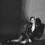 Michelle Jenner Instagram – 🤍🖤 @andresgarlujan