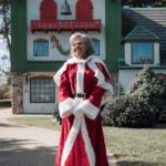 Michelle Khare Instagram - After spending a week training at Professional Santa School, I sat for 8 hours of special effects makeup to transform into Mrs. Claus!! Getting to see myself decades into the future was so surreal. Growing older has always been a fear buried in the closet of my mind. Going through this experience, looking in the mirror, and confronting it in this way actually brought me peace. One day I’ll have fine lines, wrinkles, and hopefully some wisdom too. And I hope I’m lucky enough to experience the joy of life for that long. 🫶🏽🤶🏽 Go check out our new episode to see if I succeed in front of an audience of KIDS! Special Makeup Effects Department Head Silicone Appliance Runner - @chelseadelfino_sfx Special Makeup Effects Artist @jackcoon Prosthetic Sculptor Mold Maker - @jackeffects Wig supplied by - @autonomousfx2005 Brows made by - @sasha_camacho Photos by @ryan_forsythe