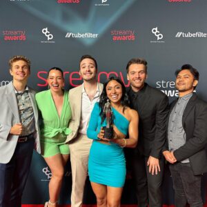 Michelle Khare Instagram - Challenge Accepted: Show Of The Year. A show that likely never would have gotten green lit at a studio, one that we created and self produced. This is the power of the democracy of online content creation, and this is just our beginning. Thank you for watching. 🥹🫶🏽