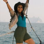 Michelle Khare Instagram - Our pirate adventure continues… this time, in the Indian Ocean!! New challenge accepted is out now! 🏴‍☠️ • 📸 @grahamtesheldon