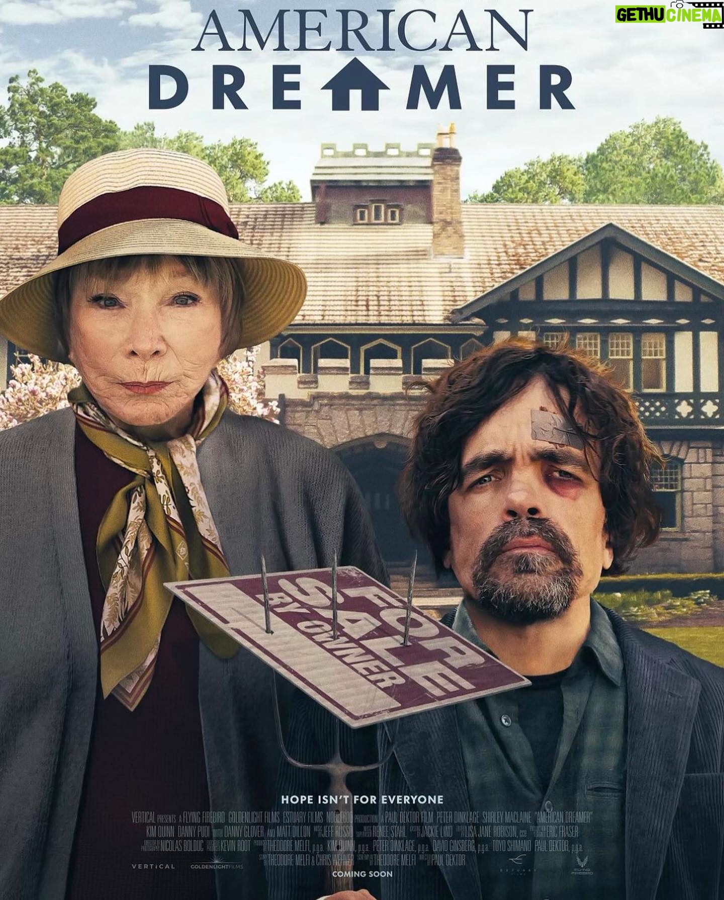 Michelle Mylett Instagram - American dreamer will be in select theatres on March 8th! Working with Peter and Shirley was so special for me, I feel incredibly lucky and I’m excited for you to see how wonderful they are.