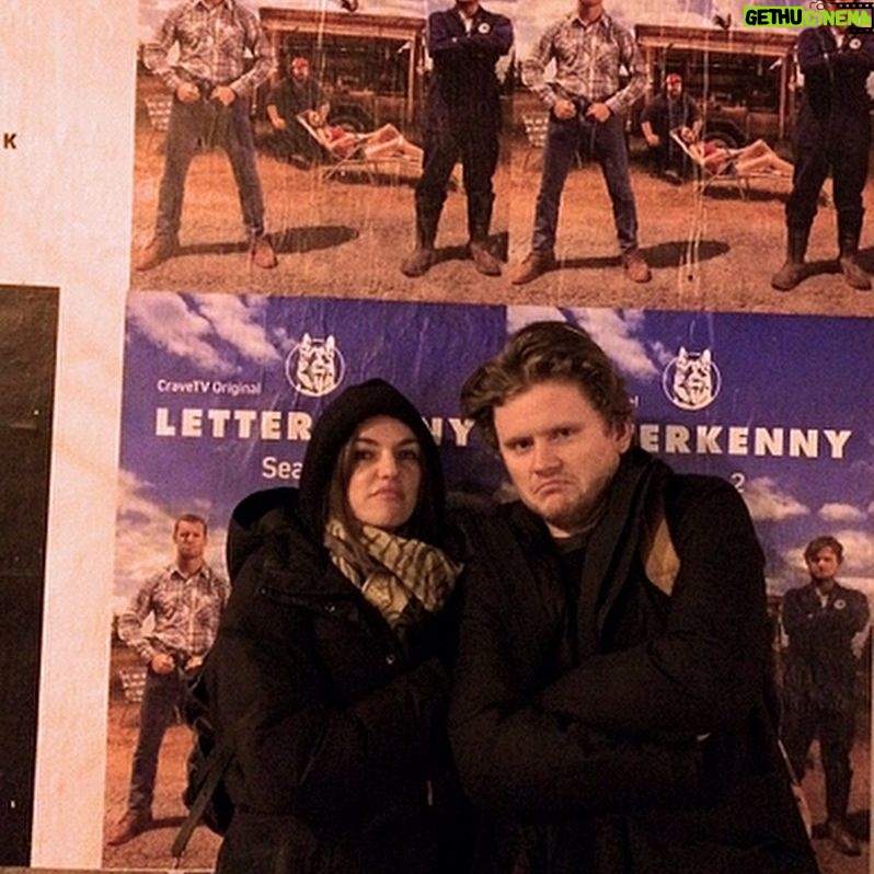 Michelle Mylett - 46K Likes - When I auditioned for letterkenny I remember reading the sides and thinking, “oh, this might not be for me”. I’ve never been a fan of crass humour and bathroom jokes. A bit “uptight” is a way people have described me in the past. Luckily the universe has a way of delivering exactly what you need when you need it(although you should have seen my face the first time I read fartbook).
I wish I could fully articulate just how much this experience has meant to me. Everyone I worked with, every single person, has made me a better actor and human being. You are all so deeply funny and kind and I’ve never been a part of something that feels so special. Thank you to the entire cast, our incredible crew, producers and networks for coming together to make something a bit outside of normal. Not everyone in the industry takes chances like that and I hope you all feel as smug as I do for what we accomplished. @jacob.tierney who directed EVERY EPISODE of letterkenny. you are so talented it kinda pisses me off honestly. Jared Keeso, you don’t have Instagram but I suspect you’ll see this…Your brilliant writing continued to amaze me every season, thank you for creating such a beautiful world. I’ve learned so much from you.
To the women of letterkenny, wow. you all put yourselves out there in a BIG way. Thank you for your generosity and courage, it hasn’t gone unnoticed.
Lastly, to our dear fans who have supported us over the years. None of this would have happened without you, none of it. So thank you for being there with us every step of the way. Playing Katy was an honour but I’ve gotta be honest, I won’t miss those damn shorts!