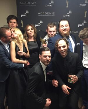 Michelle Mylett Instagram - When I auditioned for letterkenny I remember reading the sides and thinking, “oh, this might not be for me”. I’ve never been a fan of crass humour and bathroom jokes. A bit “uptight” is a way people have described me in the past. Luckily the universe has a way of delivering exactly what you need when you need it(although you should have seen my face the first time I read fartbook).
I wish I could fully articulate just how much this experience has meant to me. Everyone I worked with, every single person, has made me a better actor and human being. You are all so deeply funny and kind and I’ve never been a part of something that feels so special. Thank you to the entire cast, our incredible crew, producers and networks for coming together to make something a bit outside of normal. Not everyone in the industry takes chances like that and I hope you all feel as smug as I do for what we accomplished. @jacob.tierney who directed EVERY EPISODE of letterkenny. you are so talented it kinda pisses me off honestly. Jared Keeso, you don’t have Instagram but I suspect you’ll see this…Your brilliant writing continued to amaze me every season, thank you for creating such a beautiful world. I’ve learned so much from you.
To the women of letterkenny, wow. you all put yourselves out there in a BIG way. Thank you for your generosity and courage, it hasn’t gone unnoticed.
Lastly, to our dear fans who have supported us over the years. None of this would have happened without you, none of it. So thank you for being there with us every step of the way. Playing Katy was an honour but I’ve gotta be honest, I won’t miss those damn shorts!