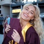 Michelle Randolph Instagram - I did it! It’s hard to believe that I’m at the finish line. It’s special to look back on when I started school, all the changes and growth spurts my life has gone through. The lessons and the confidence my time at ASU has given me is indispensable! I’m feeling so grateful and sentimental. and HA @landonrandolph- despite what you thought would happen, I finished before you. (if you’re wondering what motivated me most, it’s wanting to graduate before my little brother)