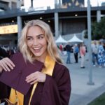 Michelle Randolph Instagram - I did it! It’s hard to believe that I’m at the finish line. It’s special to look back on when I started school, all the changes and growth spurts my life has gone through. The lessons and the confidence my time at ASU has given me is indispensable! I’m feeling so grateful and sentimental. and HA @landonrandolph- despite what you thought would happen, I finished before you. (if you’re wondering what motivated me most, it’s wanting to graduate before my little brother)