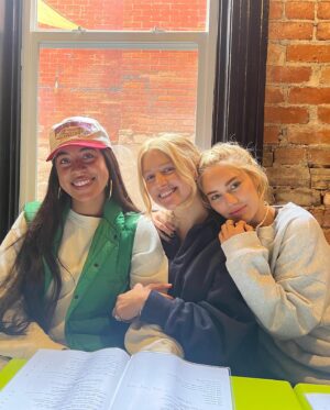 Michelle Randolph Instagram - These women! Honored to be surrounded by their wit, grace, intelligence, and talent. They have given me new perspective, encouragement, and so much love. Thank you for your forever impressions dear friends, you inspire me 🦋