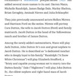 Michelle Randolph Instagram - ahhhh! So incredibly excited and grateful to be part of this project. A dream come true working alongside this cast & crew ❤️🥹