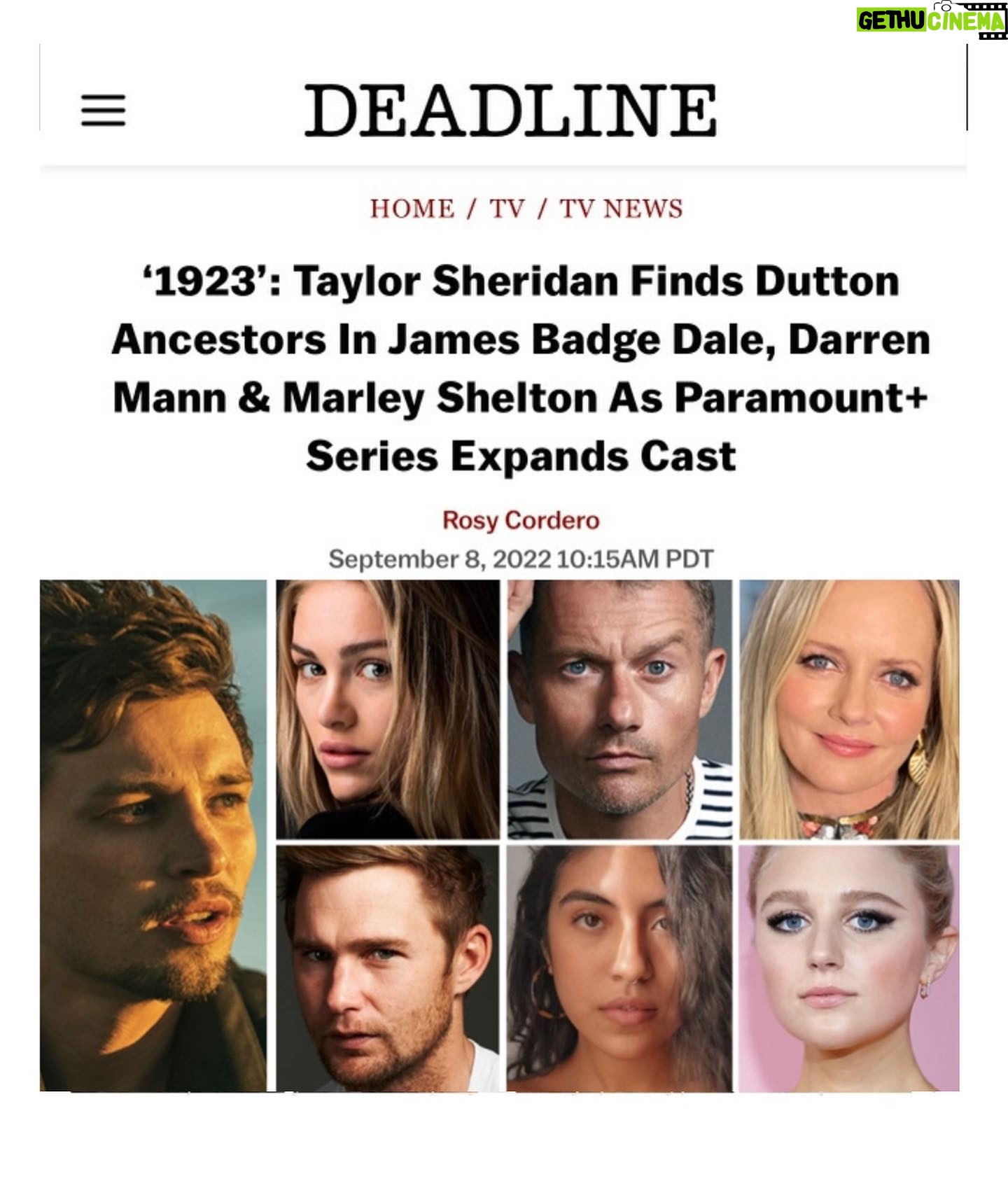Michelle Randolph Instagram - ahhhh! So incredibly excited and grateful to be part of this project. A dream come true working alongside this cast & crew ❤️🥹