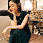 Michelle Wai Instagram - 飲杯咖啡避個雨☕ #coffeetime Outfit: @anteprimahk #Anteprimahk