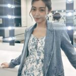 Michelle Wai Instagram – Blue Monday🤪

Outfit: @aliceandolivia_hongkong