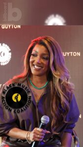 Mickey Guyton Instagram - “You have to show these major corporations the monetary value in Black art.” ✔️ @mickeyguyton discussed the importance of highlighting Black art’s value, working in predominantly white spaces & more with #BMAC’s CEO & President, Prophet, at @bma_coalition, in partnership with Billboard, presents Act II: A Conversation Around “Three Chords and the Actual Truth.” Watch the full conversation at the link in bio.