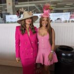 Mickey Guyton Instagram - Pre-derby festivities 💕🐎 @mstinaknowles @smokeyrobinson @hollyrpeete 👗: @retrofete