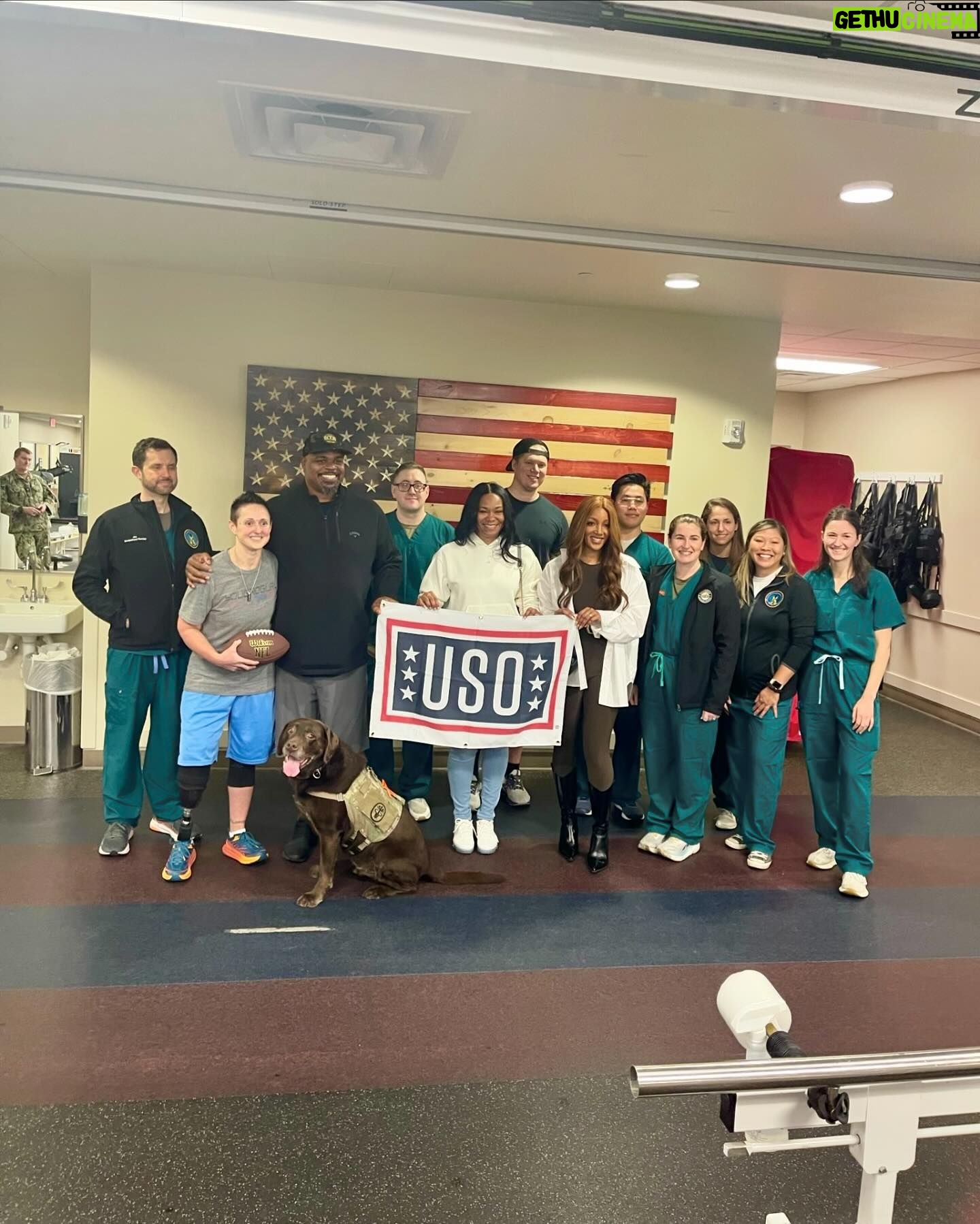 Mickey Guyton Instagram - So incredibly blessed to have been a part of such an amazing event with @theuso. It was a great reminder that so many have selflessly sacrificed their lives for me. Thank you. 🙏🏾