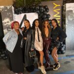 Mickey Guyton Instagram - Surrounded by so many inspiring people last night. Happy birthday @producertommy! @blacklove @themamasdenpodcast