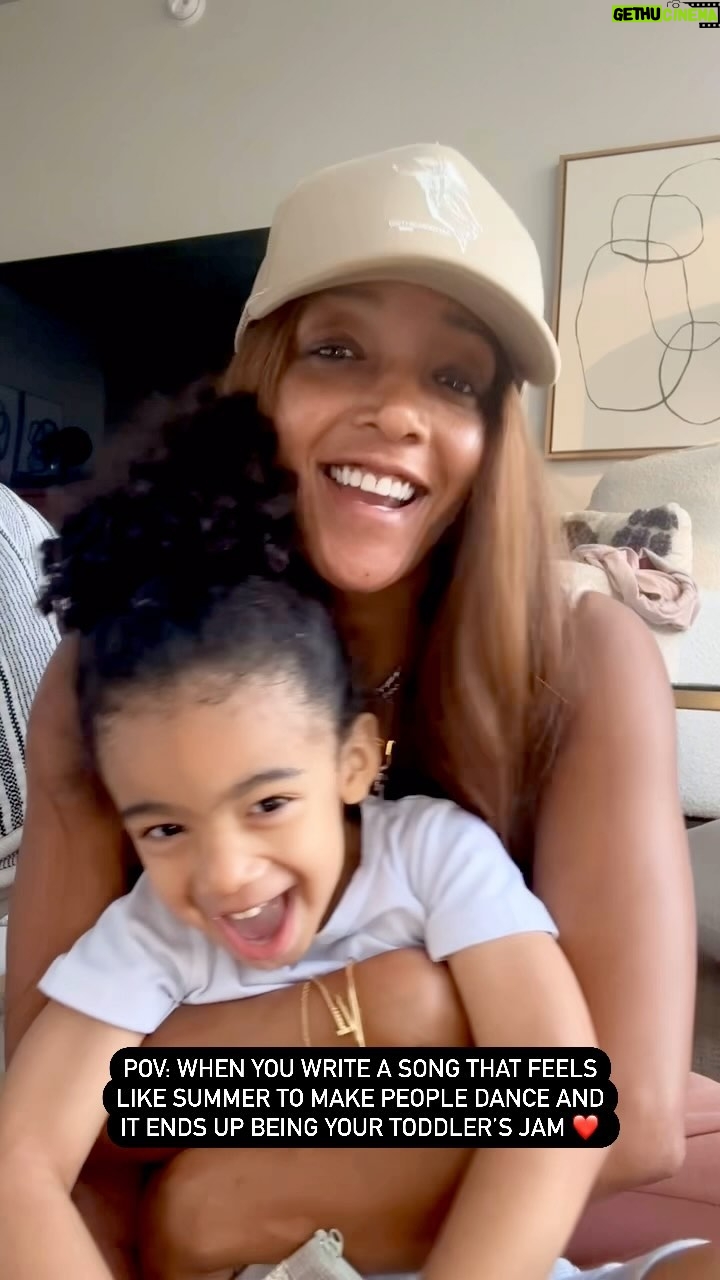 Mickey Guyton Instagram - #MakeItMe is Grayson approved 🫶🏾 Is it making y’all dance yet? ✨ If you’re not already signed up for my newsletter, sign up at the link in my bio… I’ve got some surprises up my sleeve coming very soon! 👀