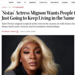 Mignon Von Instagram - Thank you Anaja Smith & @hollywoodreporter for this beautiful write up! 🙌🏾✨