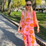 Miisa Rotola-Pukkila Instagram - Kesä’24, toivon sulta lempeyttä, lämpöö ja lovee.🫶🏼🌸☀️ Asu ja laukku saatu lahjaksi @marimekko 🧡 Kiitos kuvaamisesta @tiiarahk 😘