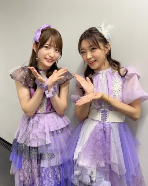 Mikako Komatsu Instagram - 全プリキュアライブ！ありがとうございました！
最高の景色でした🌟
スタプリチーム、久々の集結！
またこの衣装を着られる日が来るとは…！！

せっかくなので、髪もこの日だけロングヘアに戻りました。
タイムスリップしたみたい〜！！

みんなで集まると、一瞬であの時の空気に戻れちゃう。
みんなの個性が光る素敵なチームなんです(๑′ᴗ‵๑)

プリキュアの歴史と、未来を感じられる
素晴らしいステージになりました！

またこんな素晴らしい機会がありますように🌙

同じ紫カラー戦士なキュアアース、みもりん！
ママトークに花を咲かせておりました…(˶‾᷄ ⁻̫ ‾᷅˵)
麗しいみもりん…！またゆっくり話そうね〜！

そしてキュアマジェスティ、古賀葵ちゃん！
癒し…！！と思いきやステージでは、
場を制するポテンシャルの持ち主！ヒュー！！

キュアバタフライ、七瀬彩夏ちゃん！
あやサマ！！久しぶりに会えて嬉しかったよ！
再会の場所が、プリキュアのステージなんてエモすぎる！

一部の方としか撮れずでしたが、思い出はいっぱい！

本当にたくさんの皆さんと作り上げたステージ。
愛に溢れた時間でした。

また皆様とお会いできますように🌟
