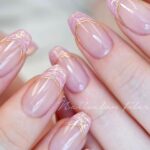Miki Kawanishi Instagram - 🫧🦩 前々回のネイル💅 muiceの新キービジュのやつ🤍 デザインは控えめだけど 存在感あるようにしてもらいました🫧 いつもありがとうございます🥰 @nailsalon_filer #ネイル #ジェル #ジェルネイル #ネイルデザイン #みきぽんネイル #夏ネイル #ミラーネイル #フレンチネイル #きれいめネイル