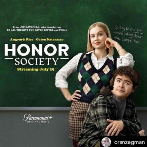 Miku Martineau Instagram - HONOR SOCIETY is OUT TODAY! I hope you all enjoy this witty and wonderfully comedic film as well as my character Christine. I have so much love of the entire cast and crew, it was SO fun to help create this. GO STREAM IT! Let me know what you think❤️