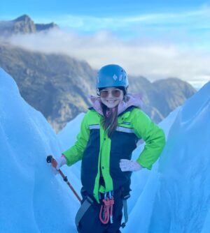 Mila Harris Instagram - 🏔Climbing to new heights🧗🏻‍♀️ on top of #franzjosefglacier ! Absolutely stunning experience, thank you #newzealand ! 💗 #grateful #life #glacier #hike #helicopter #beautiful #nature #wonder #stunning #amazing #blessed #love #actorslife