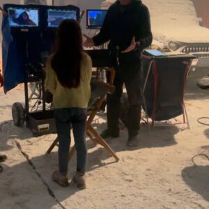 Mila Harris Instagram - 😭It's hard to believe it's a been a year since I wrapped #noexitmovie 😱! What an amazing experience filming for nearly 4 months in beautiful New Zealand but the best part of it was the family of cast and crew I worked with. This #bts 🎥 look at the moment I wrapped with the brilliant @damienjpower ❤️shows how incredible the connection really is. We all went through major life moments together and managed to tell an amazing story through it all! 🙏🏻 Thank you again No Exit family, I will always love you! 🥰 @1milaharris @babywhiterice @dannyramirez @davidrysdahl @dennishaysbert #daledickey @damienjpower #scottfrank @20thcenturystudios @disney @hulu @disneyplus #film #movie #magic #grateful #blessed #family #cast #crew #director #actor #producer #storeytelling #drama #suspense #thriller #streaming #now #noexit #noexitmovie