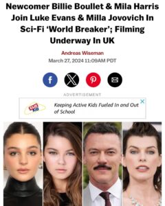 Actress Mila Harris HD Instagram Photos and Wallpapers April 2024