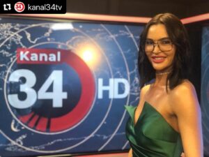 Mila Kalađurđević Instagram - #Repost @kanal34tv with @make_repost
・・・
Mila Kali ile #paradise programı Kanal 34'te..
#kanal34  #istanbulmedya #tvmor