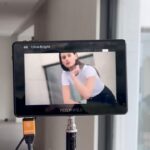 Milena Smit Instagram – Bts with Ysl Beauty 🖤