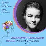 Millicent Simmonds Instagram - Thank you @nywift for this award! I’m truly honored by this. 🤟🏼. 🌺🌸Announcing the 2024 @NYWIFT Muse Awards honorees! Buy tickets to the awards luncheon now at the link in our bio!🌸🌺 Millicent Simmonds (@milliesimm) is a @CriticsChoice Award nominated actress, @BAFTA Rising Star Award nominee, and was named in Variety’s 2021 Power of Young Hollywood Impact List. After her impressive turn in @AQuietPlace, Millicent took over the lead in the second film of the franchise in what @IndieWire dubbed a “truly phenomenal performance.” Millicent burst onto the scene as the star of Todd Haynes’s film “Wonderstruck” opposite Julianne Moore. Upcoming projects include a series based on Sara Novíc’s novel, True Biz; portraying Helen Keller in Wash Westmoreland’s film “Helen & Teacher”; and the action thriller “Ballerina Overdrive.” Millicent made her Broadway debut in Grey House, directed by Tony Award winner Joe Mantello.