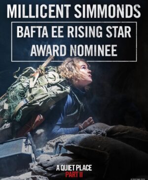 Millicent Simmonds Instagram - 🤯 thank you @bafta @ee and congratulations to the other amazing nominees! ❤️❤️❤️