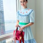Millicent Simmonds Instagram - 🦋 @andotherstories @longchamp @_marcosantini1 @makeupbyjoseeleduc @greyhousebway @officialbroadwayworld