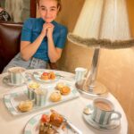 Millicent Simmonds Instagram - Thank you! @claridgeshotel 🫖