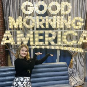 Millicent Simmonds Instagram - Thank you so much @goodmorningamerica !! A Quiet Place part 2 in theaters March 20th!!