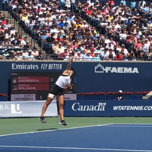 Millicent Simmonds Instagram - This was amazing to see. What I loved most was seeing two women that could be competitive and supportive of each other at the same time. #rogerscup