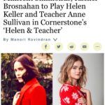 Millicent Simmonds Instagram - This is the role of a lifetime for me. Humbled and honored to portray one of the most extraordinary women of our time.