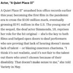 Millicent Simmonds Instagram - Variety’s 2021 Power of Young Hollywood Impact! It is always such an honor to be included on this list. Thank you so much @variety ❤️🤟🏻