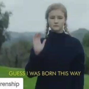 Millicent Simmonds Instagram - #Repost @wearefrenship (@get_repost)
・・・
‘Wanted A Name (feat. @yoke_lore)’ music video is out now on @youtube (link in bio)
this video is about the coexistence of ASL and English and raising awareness about how the Deaf community experiences and expresses themselves through music. @milliesimm you really brought the video to life in a way that we’re honored to be a part of.

directed by: Eliza Brownlie
produced by: Mark Golembeski