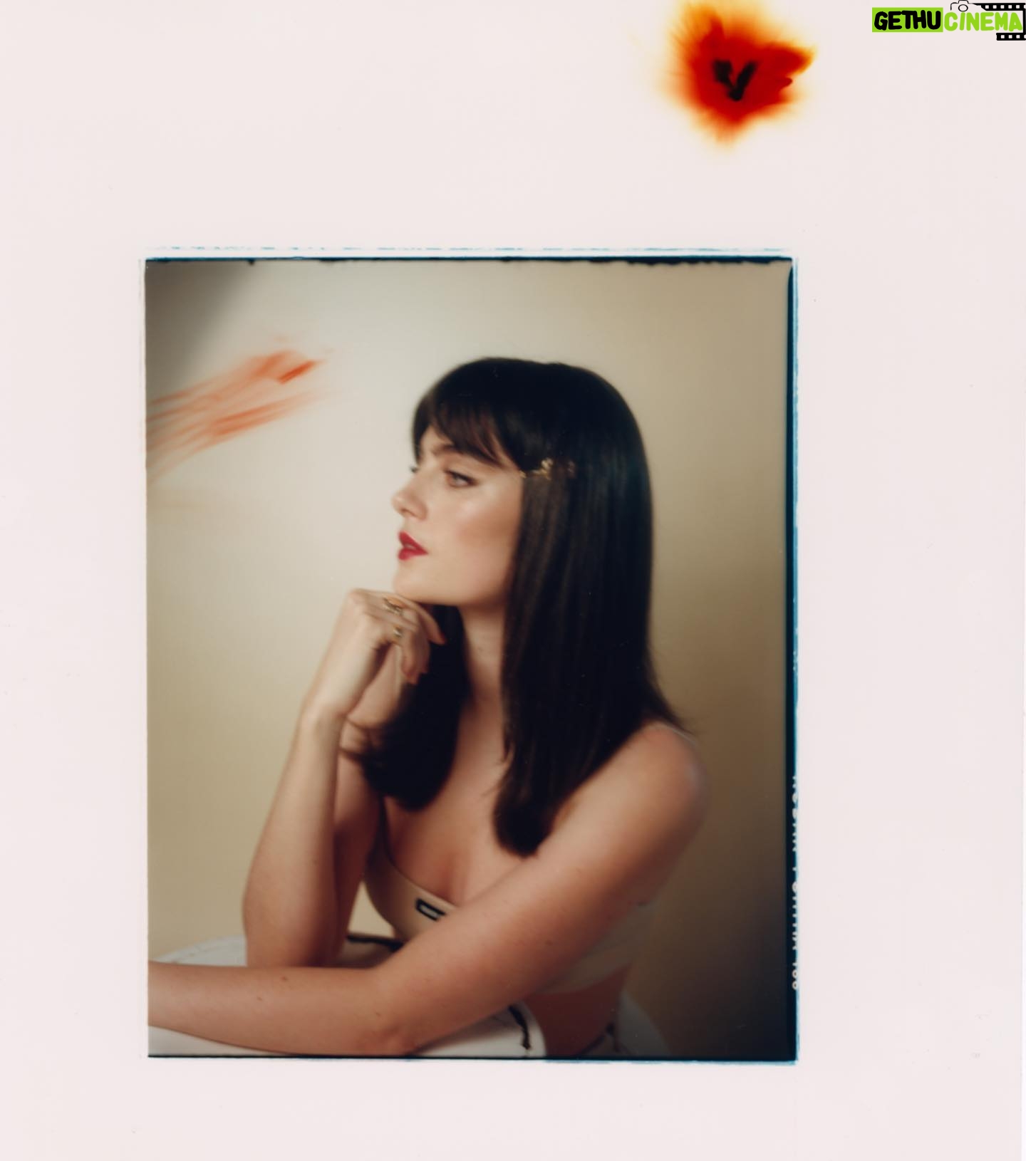 Millie Brady Instagram - @miumiu 🕊️ @riversideblues @alinasmsn @karmanova.hair