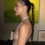 Millie Brady Instagram - 🪩 BAFTA NIGHT 🪩 in @rodarte Styled by @leithclark Skin prep @drkarendoherty using @dermaluxled Makeup @alinasamssonova Hair @anastasiiagryniuka