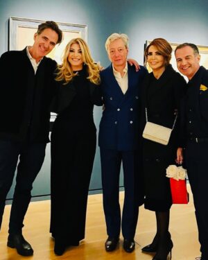 Mimi Denissi Instagram - Ένα υπεροχο δείπνο στο μουσειο Γουλανδρή, οργανωμένο από την @voguegreece και την @thaleiavoguegr, με μεγαλη φινέτσα. Προς τιμήν του @fredericmalle και του νέου του αρώματος Portrait of a Lady.