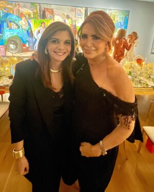 Mimi Denissi Instagram - Ένα υπεροχο δείπνο στο μουσειο Γουλανδρή, οργανωμένο από την @voguegreece και την @thaleiavoguegr, με μεγαλη φινέτσα. Προς τιμήν του @fredericmalle και του νέου του αρώματος Portrait of a Lady.