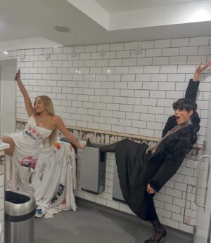 Mimi Webb Instagram - BFAs💙 celebrating the best of the best 🦋 @britishfashioncouncil @cocacola thank you for having me!! and to everyone involved ur the best 🥹
