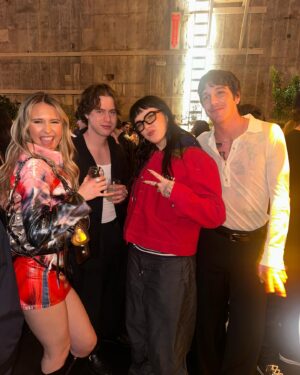 Mimi Webb Instagram - last night with @spotify incredible night w the best people 💕💖
